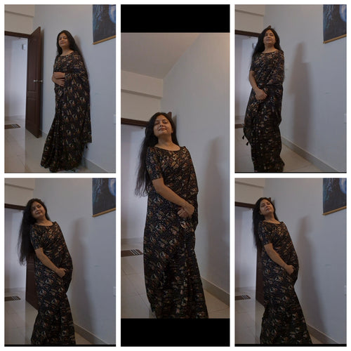 2 mins Comfy ready to wear Sari blouse.